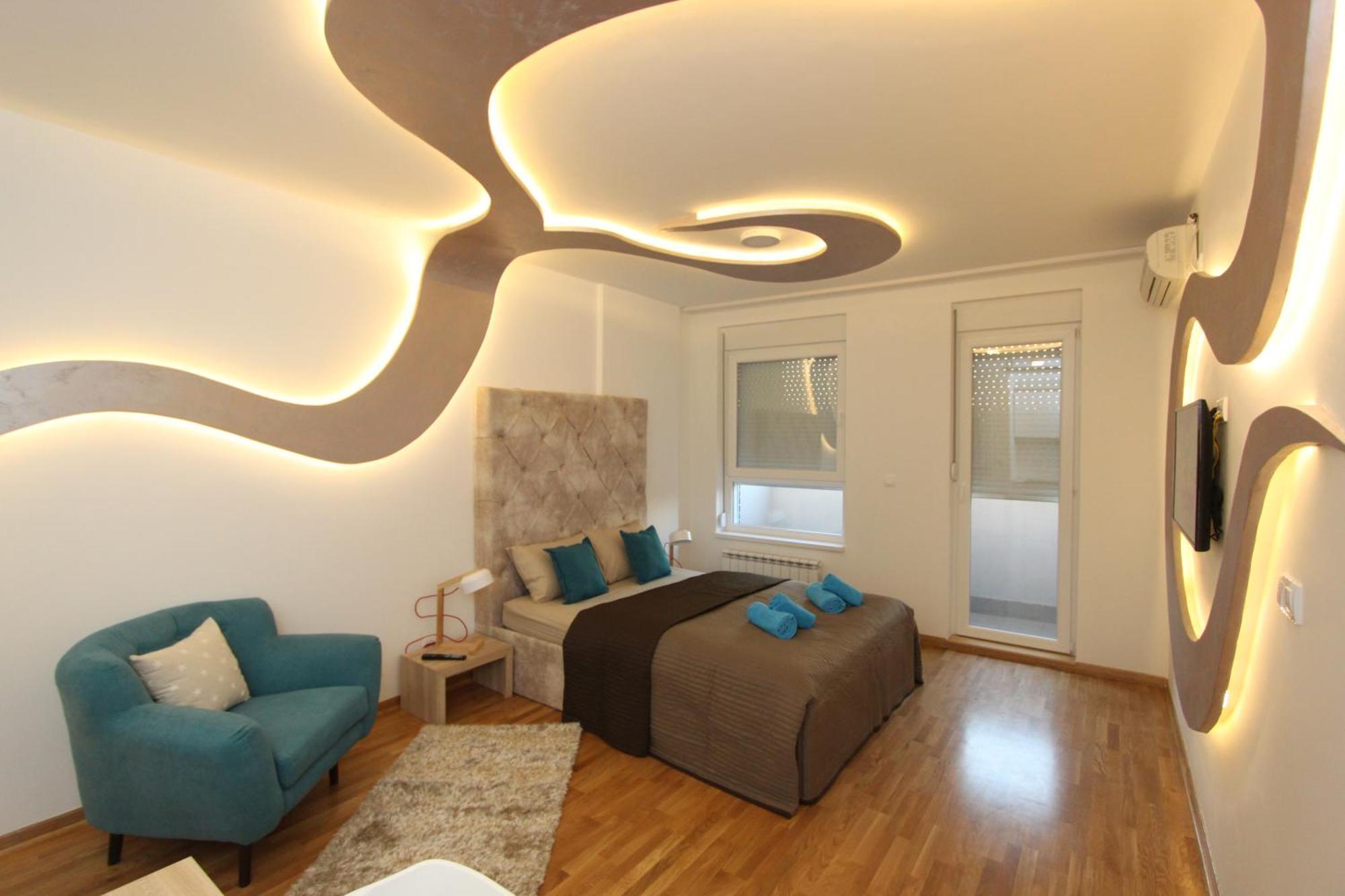 Riviera New Belgrade Apartment, Parking 5 Eur Per Day Bagian luar foto