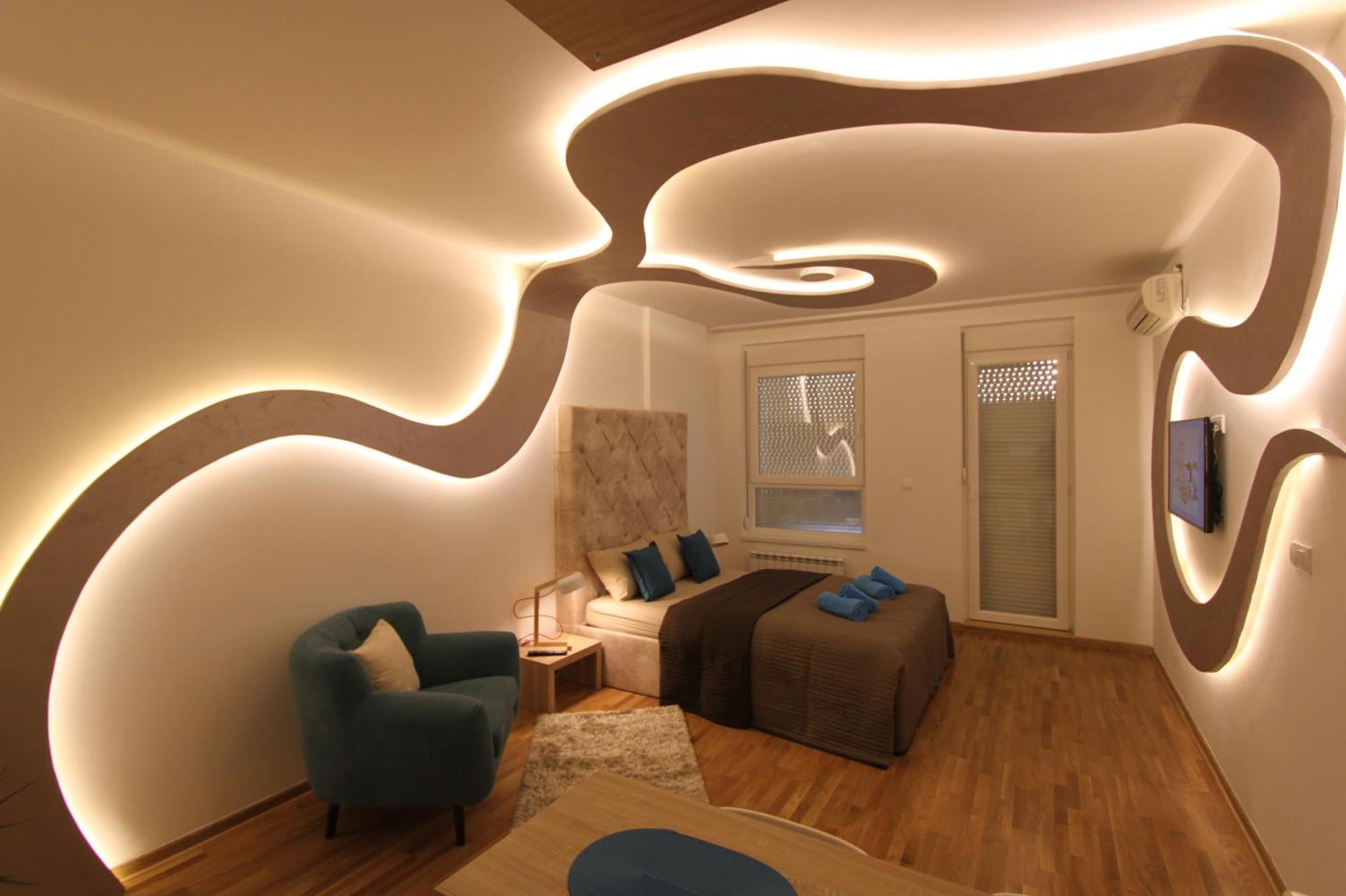 Riviera New Belgrade Apartment, Parking 5 Eur Per Day Bagian luar foto